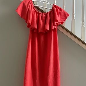LulaRoe Off-the-Shoulder Dress